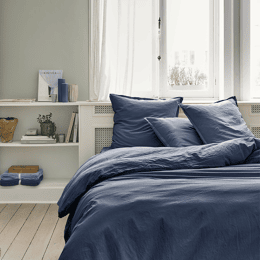 Housse de couette en coton Tout Doux Nocturne 140x200 cm