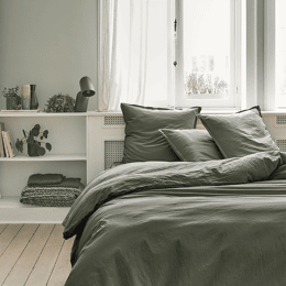 Housse de couette en coton Tout Doux Palme 260x240 cm