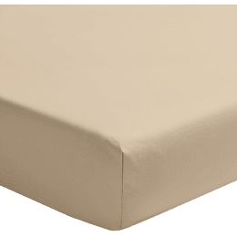 Drap housse en percale de coton Première Lin 80x200 cm - Bonnet de 30 cm