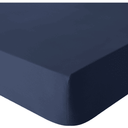 Drap housse en coton Tout Doux Nocturne 160x200 cm