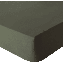 Drap housse en coton Tout Doux Palme 140x190 cm