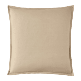 Taie d'oreiller en percale de coton Première Lin 65x65 cm