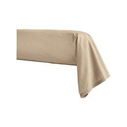 Taie de traversin en percale de coton Première Lin 43x190 cm