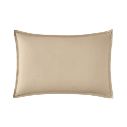 Taie d'oreiller en percale de coton Première Lin 50x70 cm