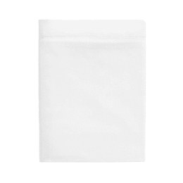 Drap plat en satin de coton Triumph Line Blanc 180x290 cm