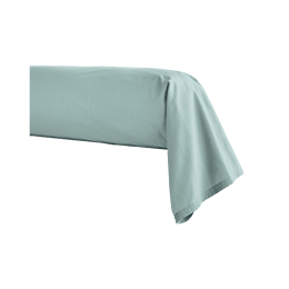 Taie de traversin en percale de coton Première Archipel 43x230 cm
