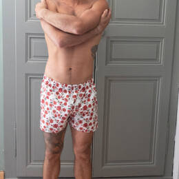 Caleçon homme en 100% coton made in France coupe anglaise