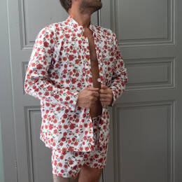 Chemise ou veste homme coton bio fait en France