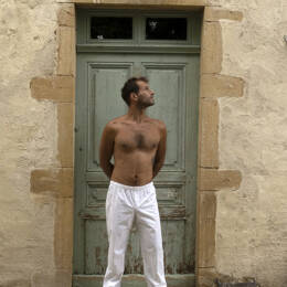 Pantalon de pyjama ou de jour fait en France