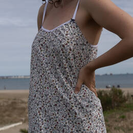 Nuisette ou robe 100% coton bio ou éco de made in France