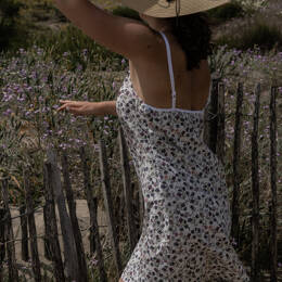 Nuisette ou robe 100% coton bio ou éco de made in France