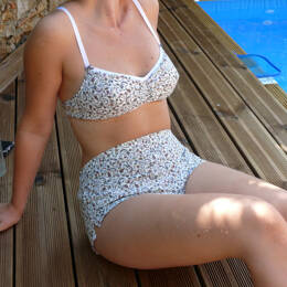 Boxer femme 100% coton de fabrication française