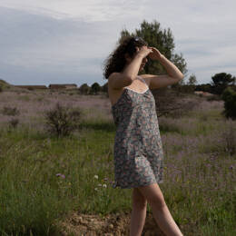 Nuisette ou robe 100% coton bio ou éco de made in France