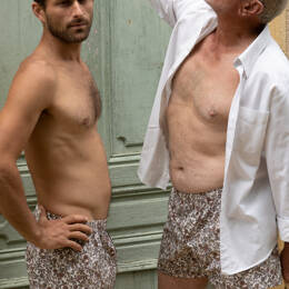 Caleçon homme coupe américaine en 100% coton made in France