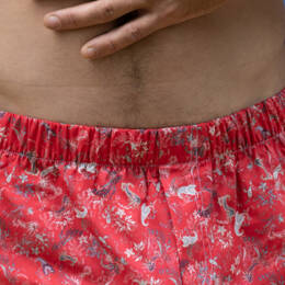 Caleçon homme en 100% coton made in France coupe anglaise