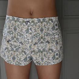 Shorty en 100% coton de fabrication française