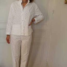 Pantalon coton femme made in France