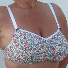 Soutien-gorge sans armature 100% coton made in France