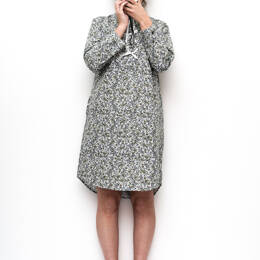 Chemise de nuit, liquette femme 100% coton fabrication française