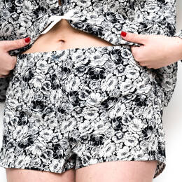 Shorty en 100% coton de fabrication française