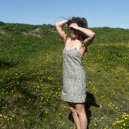 Nuisette ou robe 100% coton bio ou éco de made in France