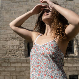 Nuisette ou robe 100% coton bio ou éco de made in France