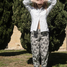 Pantalon coton femme made in France