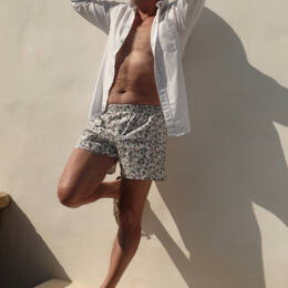 Caleçon homme en 100% coton made in France coupe anglaise