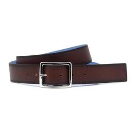 Ceinture cuir triple couture homme La Komodo