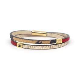 Bracelet coloré femme L'Arlequin doré