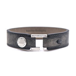 Bracelet large cuir homme Le Koudou