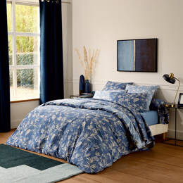 Drap plat percale de coton végétal