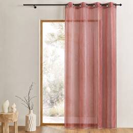 Voilage organza à gouttes métalliques