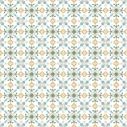 Toile cirée effet faïence