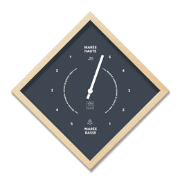 Horloge "Chausey&apos;&apos; - Anthracite