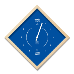 Horloge "Chausey&apos;&apos; - Bleu Roy