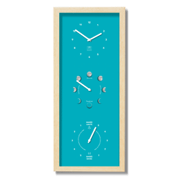 Heures, Lune et Marées - Vert Emeraude