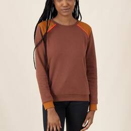 Sweatshirt THEA Marron