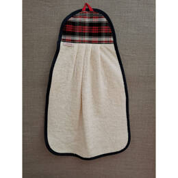 Serviette invitée MB15 40x32cm en kelsch et éponge