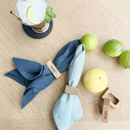 Rond de serviette personnalisé