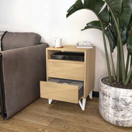 Meuble range CD - 50 cm