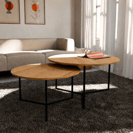 Table Basse Ronde Juxtaposable