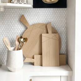 Lot Planches à Découper en Chêne Massif