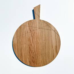 Grande planche à pizza design bois – Ø40 cm