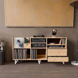 Meuble Son – 33T / 45T / K7 / CD