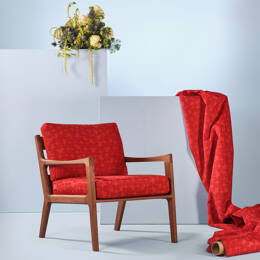 Fauteuil style vintage bordeaux – édition.58