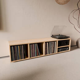 Banquette Vinyle en Chêne Massif