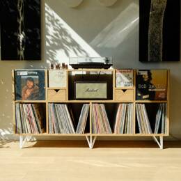 "Le Master" - Meuble 33T & 45T