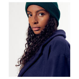 Manteau Madie bleu marine recyclé