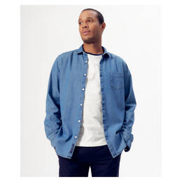 Chemise Johny denim en coton bio